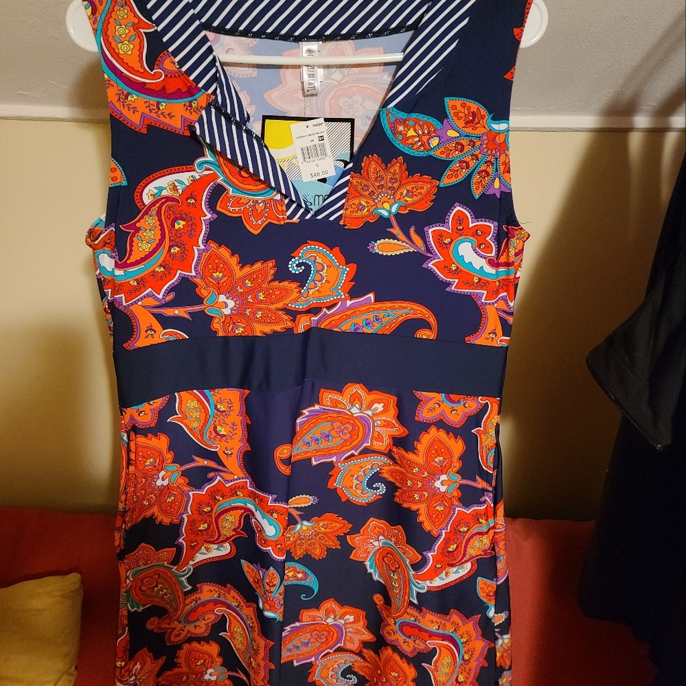 Mazu swim dress with pockets
